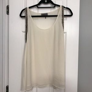 i Jeans by Buffalo beaded tank cream